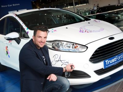 PETER ANDRE’S CANCER UK FIESTA WRAP