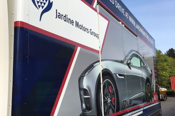 Jardine Motors Lorry Wrap 5