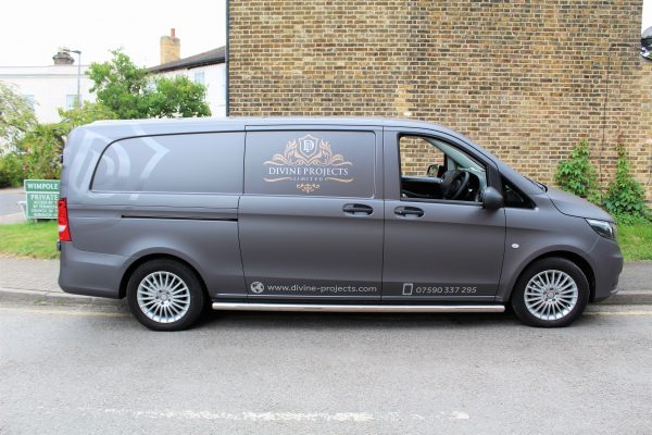 DIVINE PROJECTS VAN WRAP BY CREATIVE FX 1