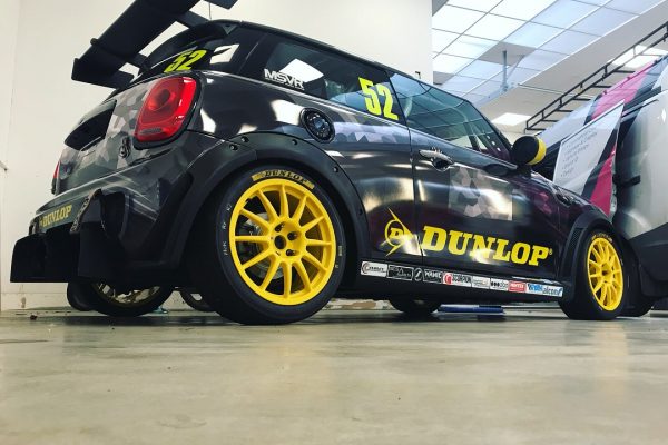 Dunlop MINI Challenge Race Car By Creative Fx Wrapped 2