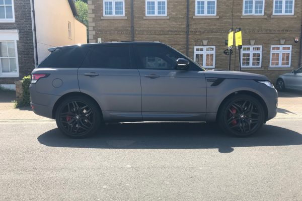 Range Rover Matte Charcoal Wrap By Creative Fx In Bromley 1