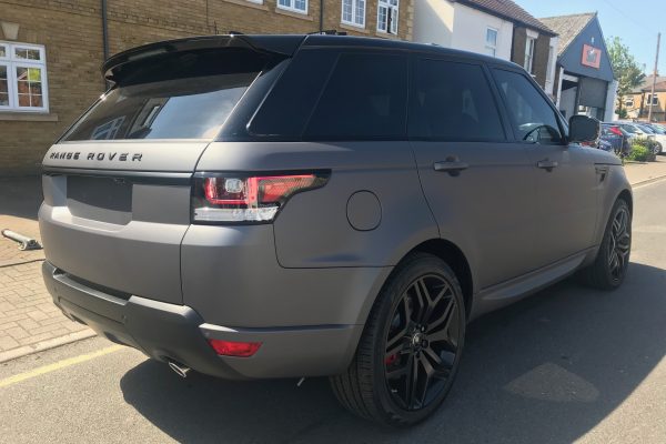 Range Rover Matte Charcoal Wrap By Creative Fx In Bromley 4