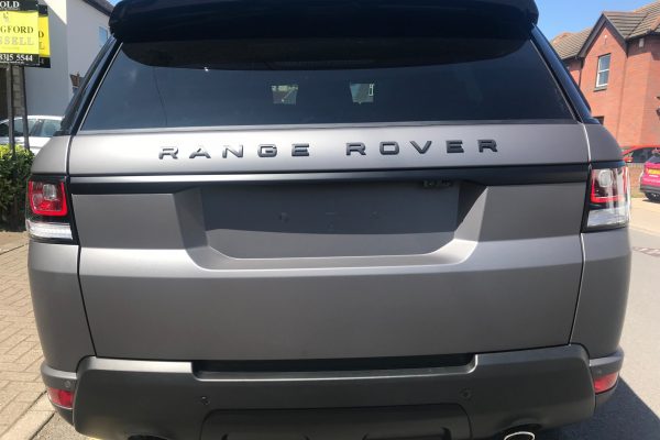Range Rover Matte Charcoal Wrap By Creative Fx In Bromley 5