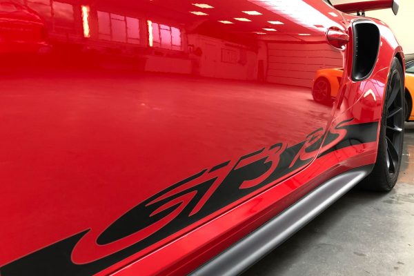 Porsche GT3 RS Full Paint Protection Film Installation 3