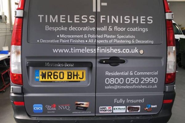 Timeless Finishes By Creative Fx Van Wraps In Bromley 2