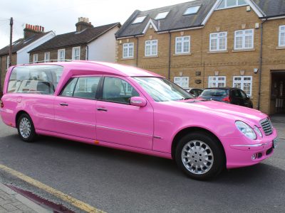 PINK FULL WRAP – HEARSE