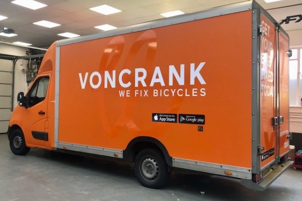 Voncrank Bicycle Full Van Wrap By Creative Fx 12