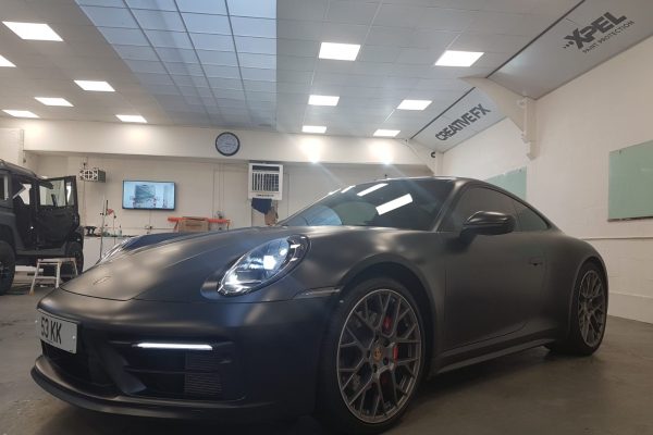 Porsche Satin Black