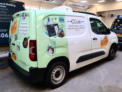 COOK – REAR WRAP AND LIVERY