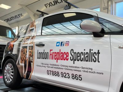 LONDON FIRE PLACE SPECIALIST – GRAPHIC WRAP & LIVERY