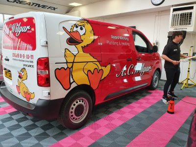 A.C. WILGAR  – VEHICLE WRAP AND LIVERY