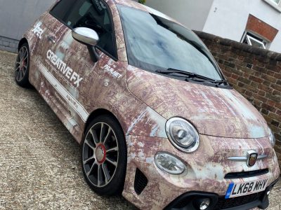 ABARTH 595 – CREATIVE FX PROMOTIONAL WRAP