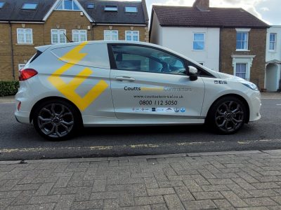 COUTTS ELECTRICAL – VEHICLE LIVERY
